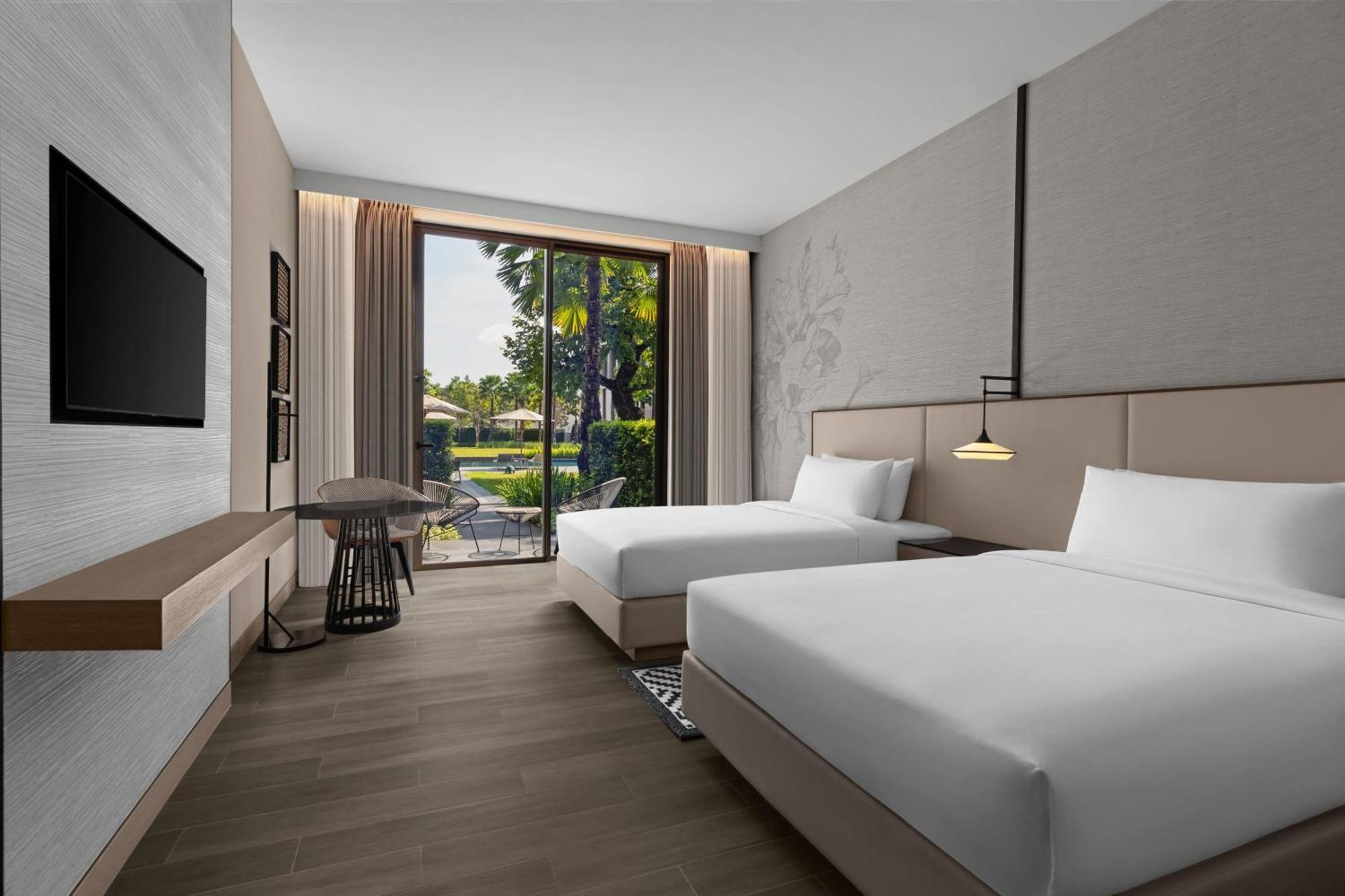 Courtyard By Marriott Bangkok Suvarnabhumi Airport Екстер'єр фото